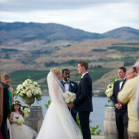 Wedding of Chris & Mallory at Karma Vineyards